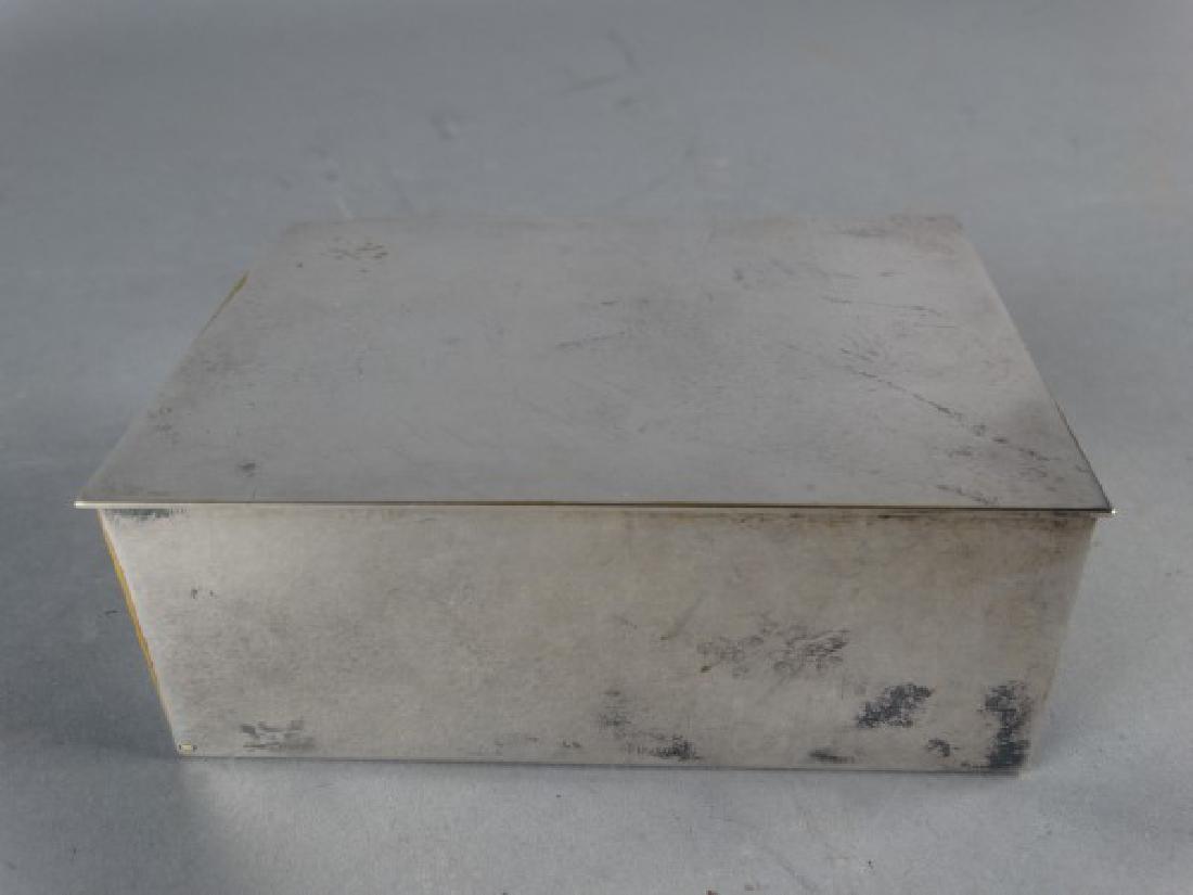 Tiffany & Co Silverplate Cigarette Box (1 of 5)