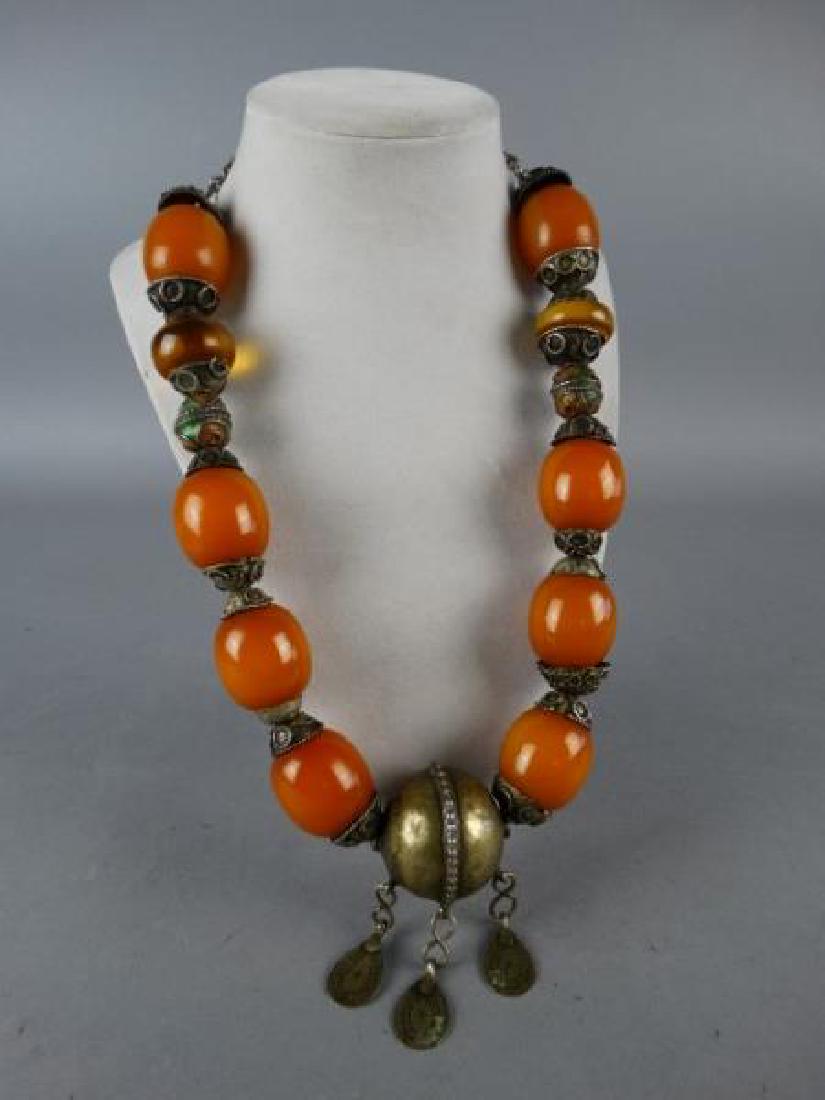 Large Indo-Tibetan Necklace (1 of 4)