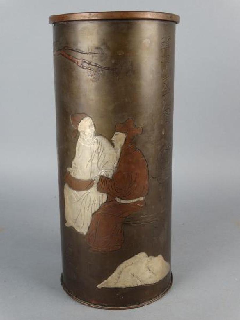 Large Bronze Brushholder (1 of 5)