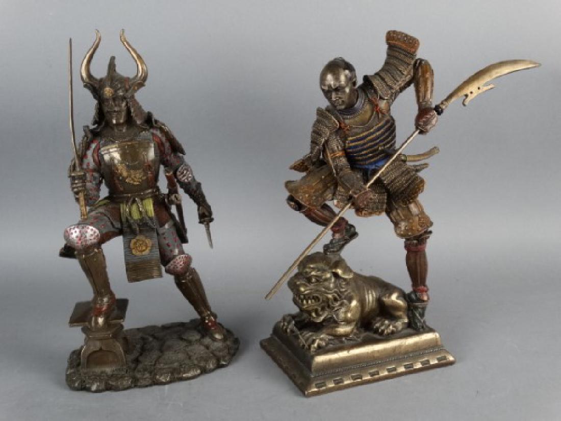 Pair of Highly Detailed Japanese Samurai Figures (1 of 5)