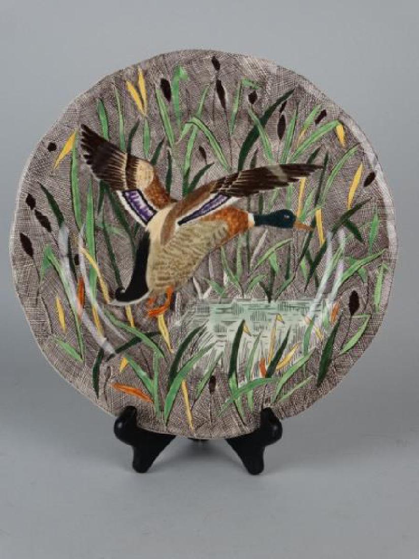 Gien Dinner Plate - Rambouillet Mallard Duck: Gien Dinner Plate - Rambouillet Mallard Duck Size : 10.25" Dia.