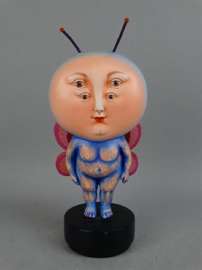 Sergio Bustamante Limited Edition Sculpture: Sergio Bustamante Limited Edition Sculpture, #'d 15/100. Size : 10" H