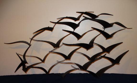 CURTIS JERE - Bird Sculpture: CURTIS JERE - Bird Sculpture Sizre : 45 1/2" x 23"