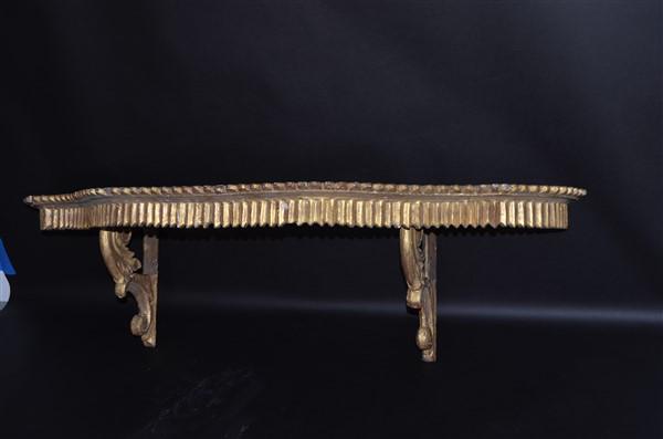 A Rococo Revival Giltwood Bracket Shelf (1 of 19)