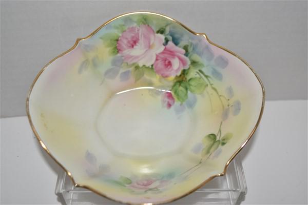 Hand Painted Nippon Bowl: 7" W X 3" D