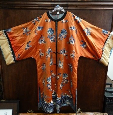 Antique Chinese Silk Dress (1 of 8)
