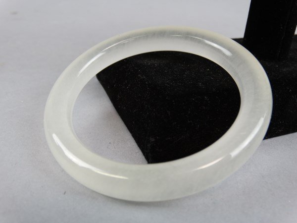 Chinese White Jade Bracelet (1 of 3)