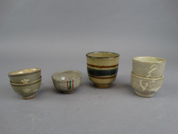 Lot of 6 Japanese Studio Art Pottery Pieces (1 of 4)