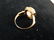 14kt. Gold & Pink Opal / Garnet Ring - 4