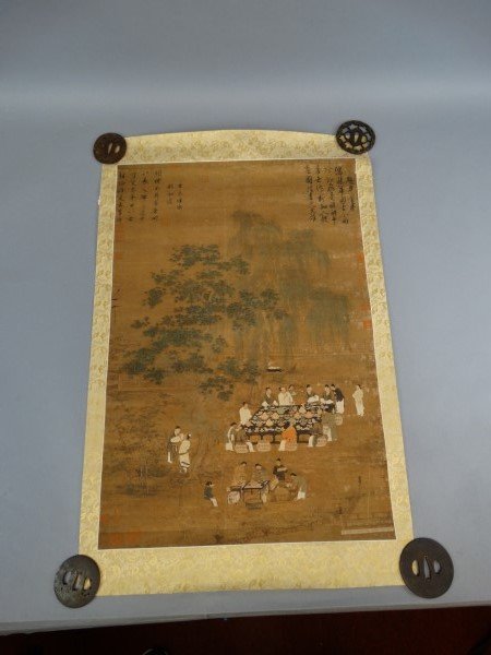 Chinese Painting - Gathering (1 of 6)