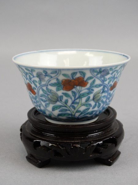 Chinese Doucai Tea Cup (1 of 5)