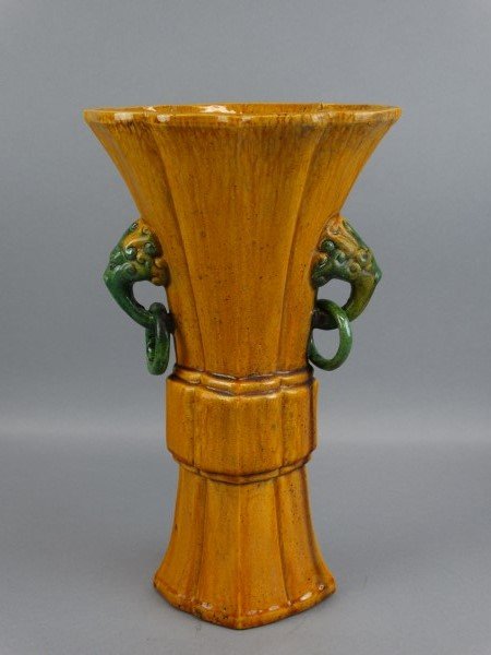 Chinese Ming Glazed Vase (1 of 5)