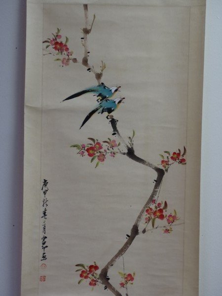 Chinese Scroll Painting - Birds (1 of 5)