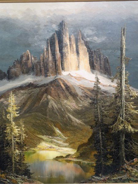 HEINZ MUNNICH (GERMANY 1921-) - Oil on Canvas (1 of 7)