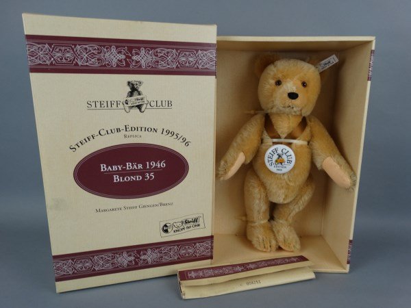 Steiff Club Edition Baby Bear Blond 35 (1 of 5)