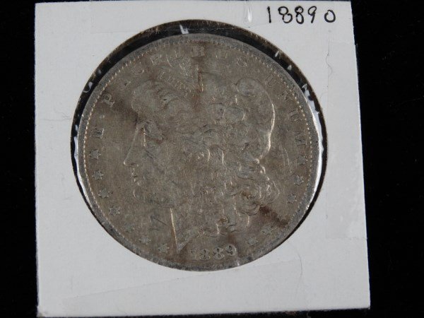 1889 O Morgan Silver Dollar (1 of 3)