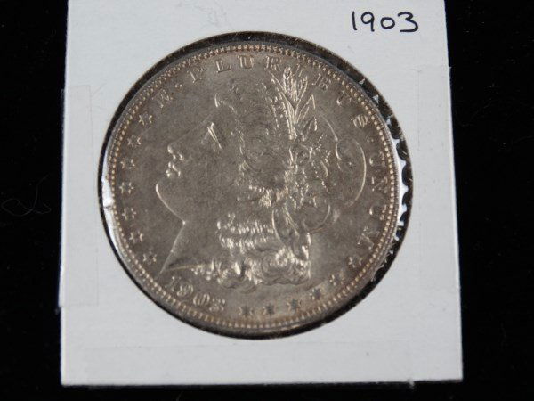1903 Morgan Silver Dollar (1 of 3)