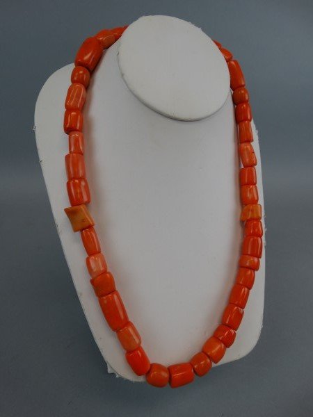 Red Coral Necklace (1 of 3)