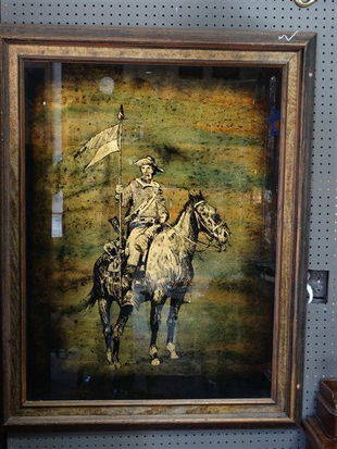 15 A Collection Of 4 Jack White Gold Leaf Paintings Sep 02