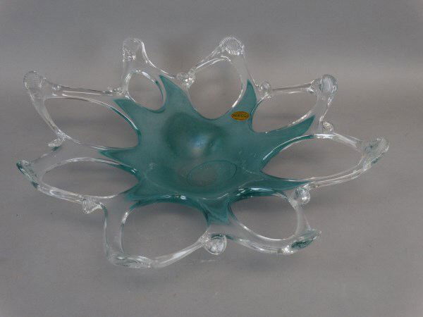 Large Murano Art Glass Bowl (1 of 4)