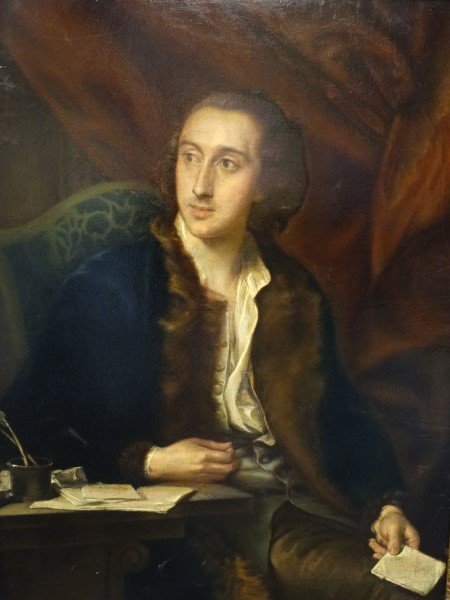 19c. Oil on Canvas Painting in Gold Gilt Frame (1 of 6)