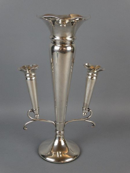 Sterling Silver 3 Vase Epergne (1 of 5)
