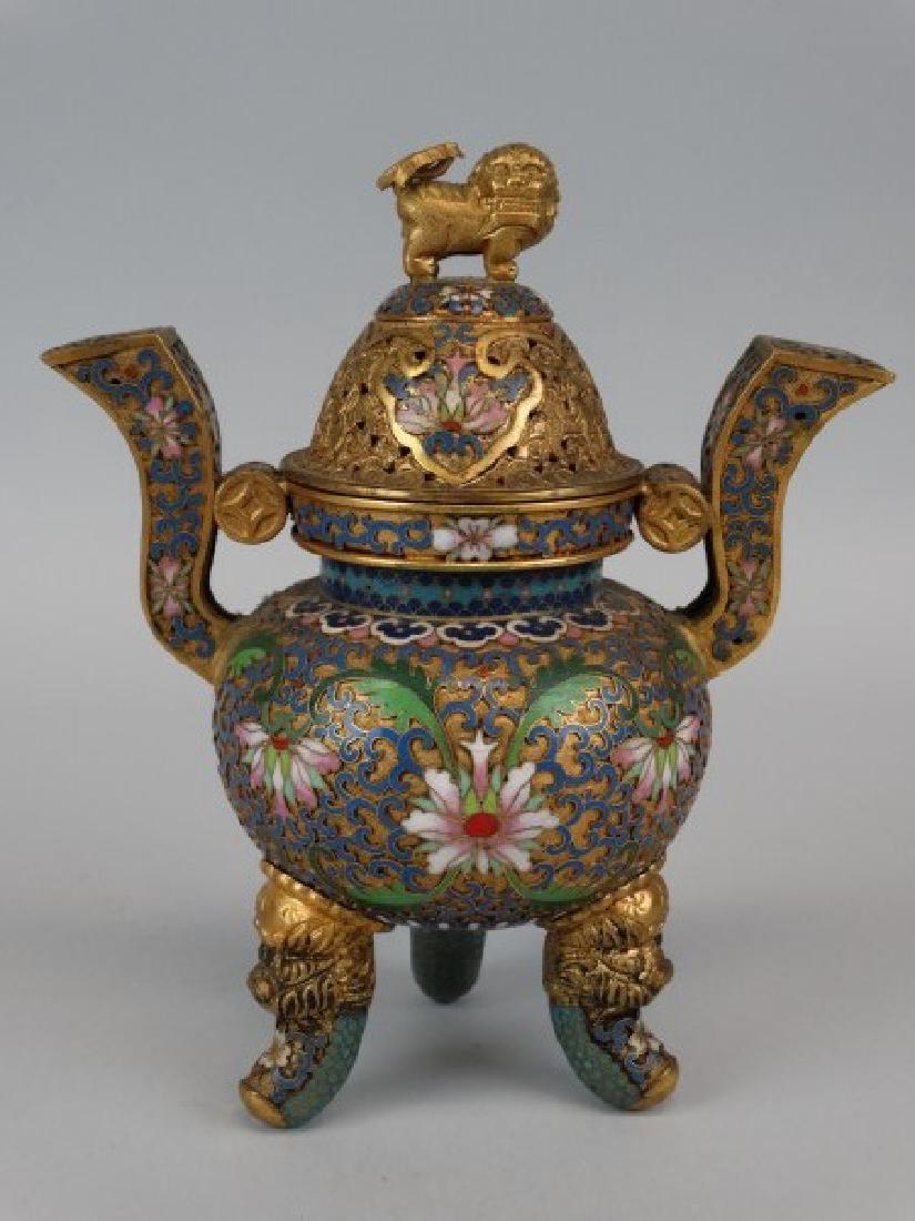 Chinese Incense Burner: Chinese Incense Burner Size : 6.75" T