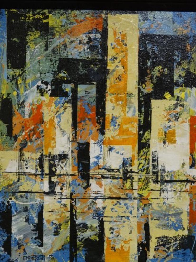 MARTIN ENGSTROM : Abstract Oil Painting (1 of 4)