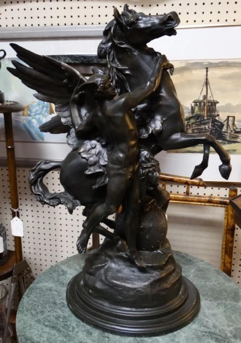 EMILE LOUIS PICAULT - Pegasus & Perseus Bronze (1 of 6)
