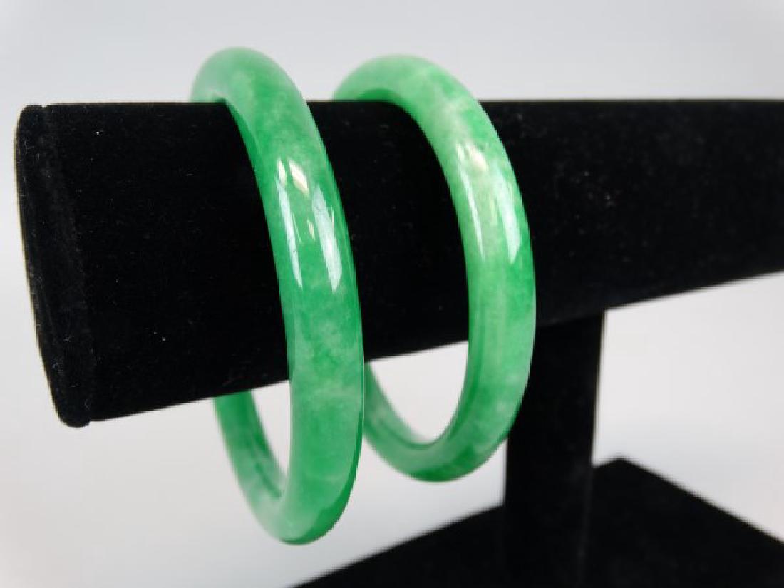 Lot of 2 Jade Bangles (1 of 2)