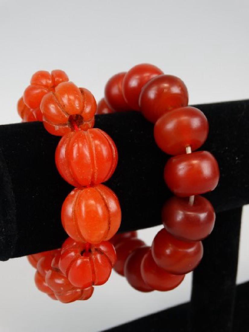 Pair of Agate Bead Bracelets (1 of 4)