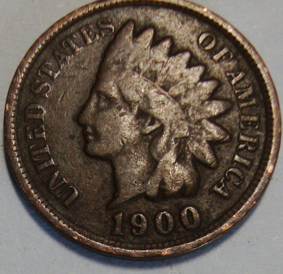 1900 Indian Head Cent (1 of 2)
