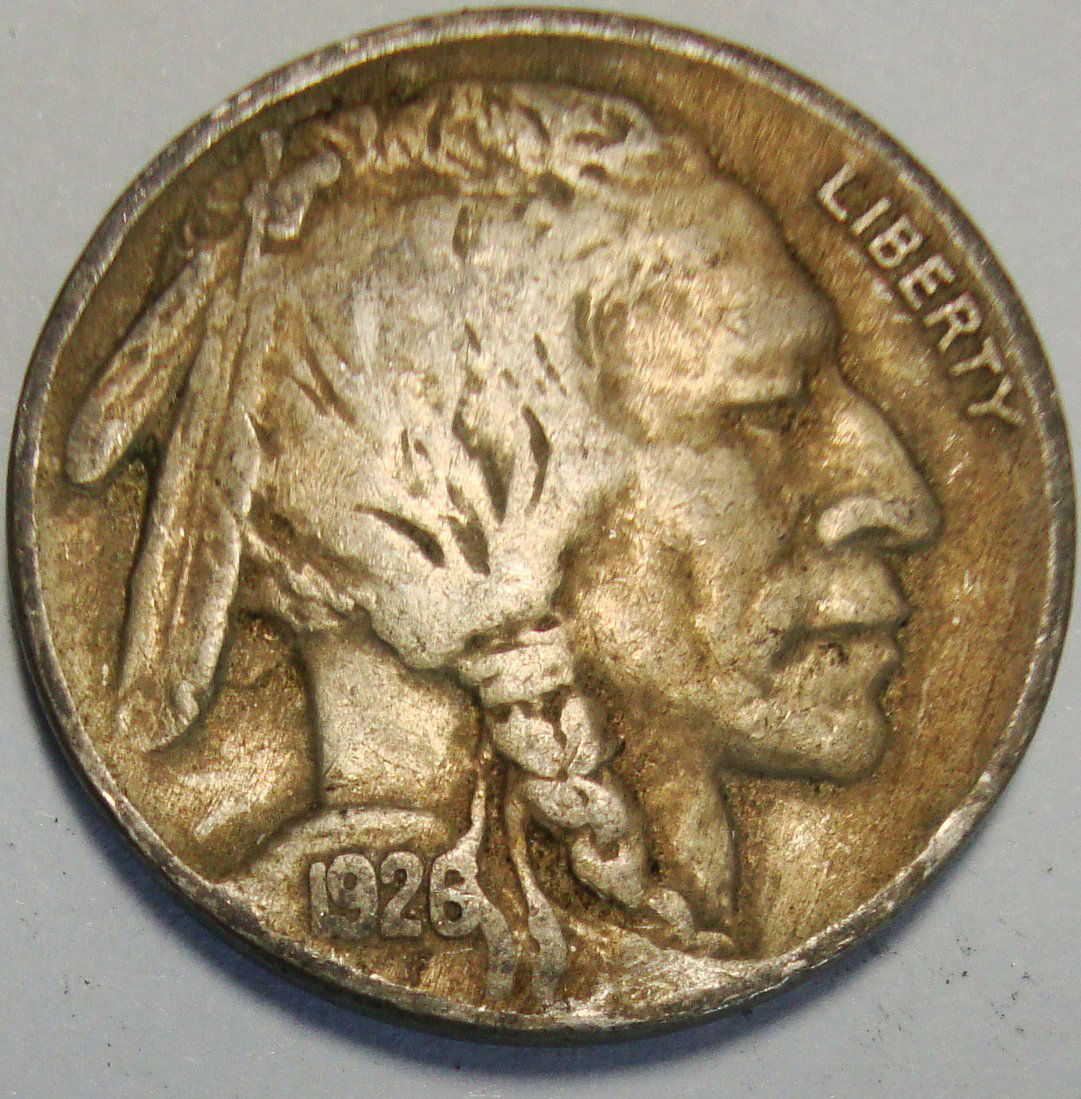 1926  Buffalo Nickel 5c (1 of 2)