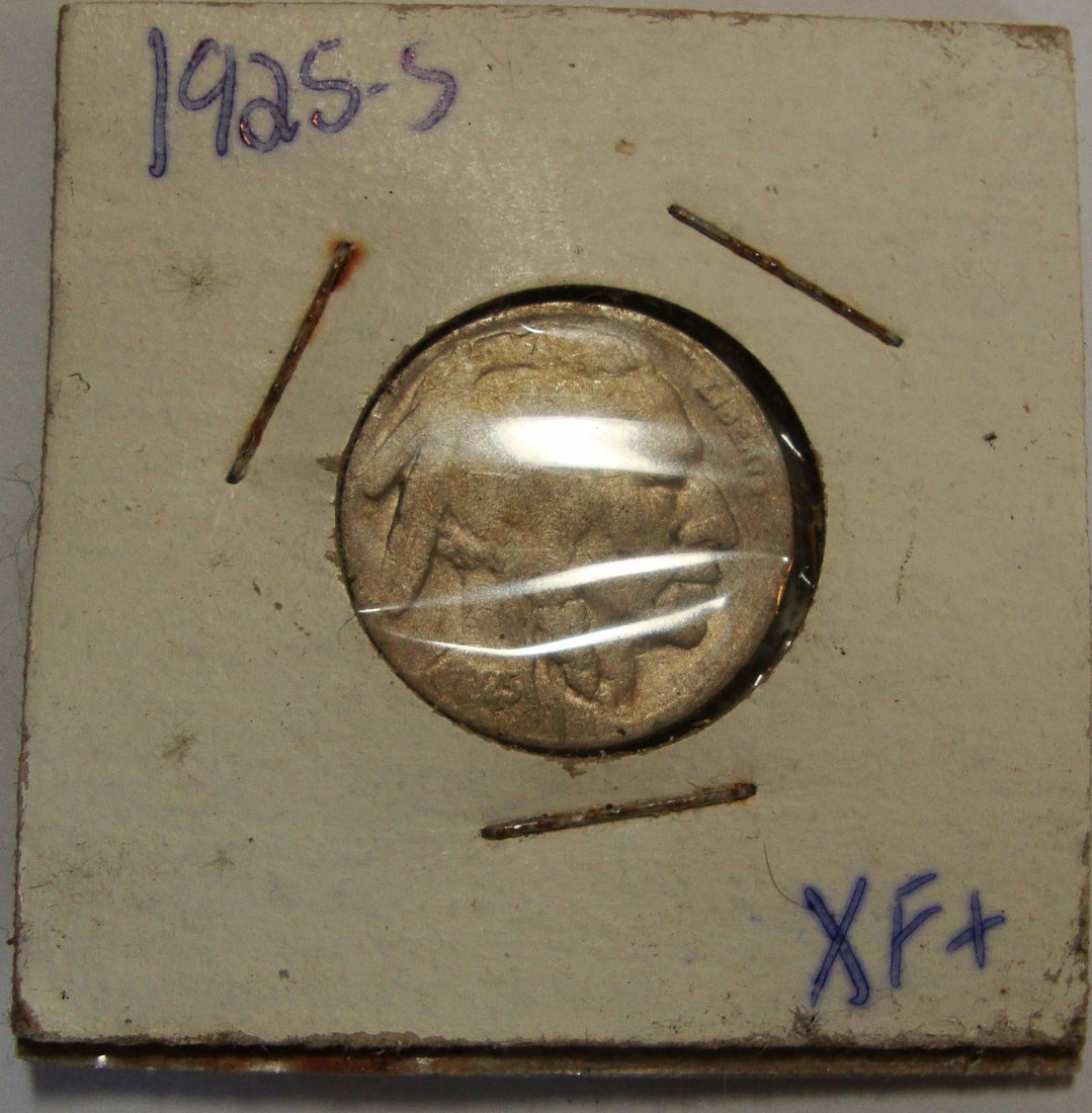 1925 S  Buffalo Nickel 5c XF+ (1 of 2)
