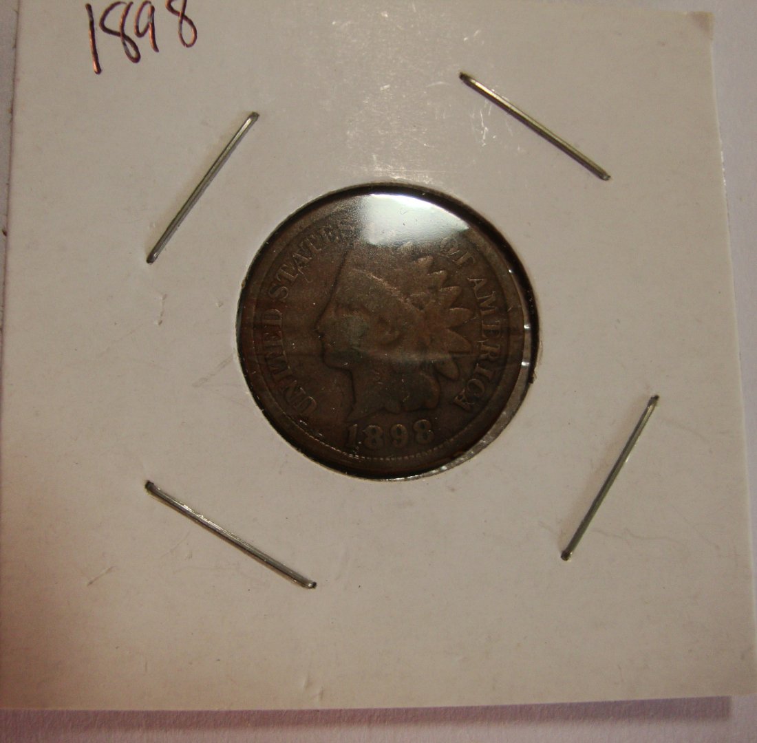 1898 Indian Head Cent (1 of 2)