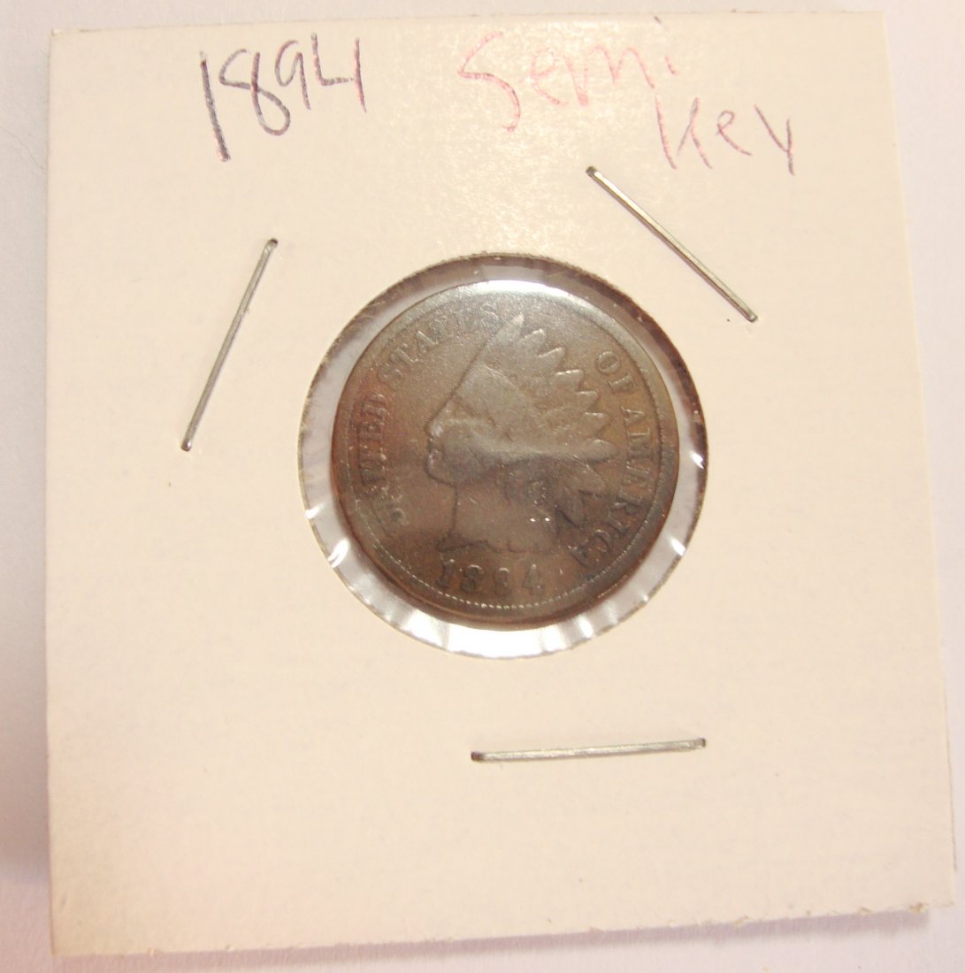 1894 Indian Head Cent (1 of 2)