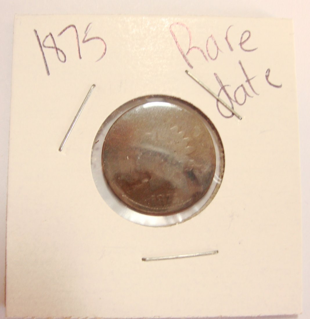 1875 Indian Head Cent (1 of 2)