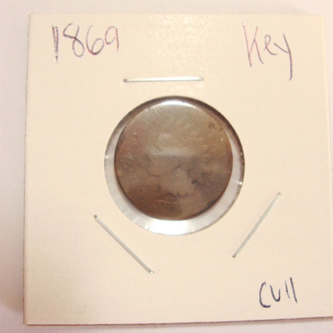 1869 Indian Head Cent (1 of 2)