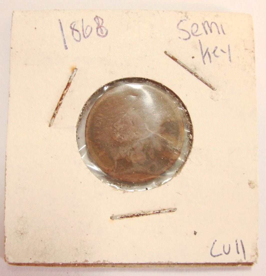 1868 Indian Head Cent (1 of 2)
