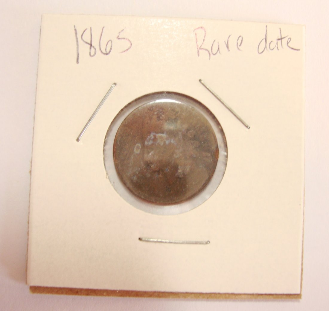 1865 Indian Head Cent (1 of 2)