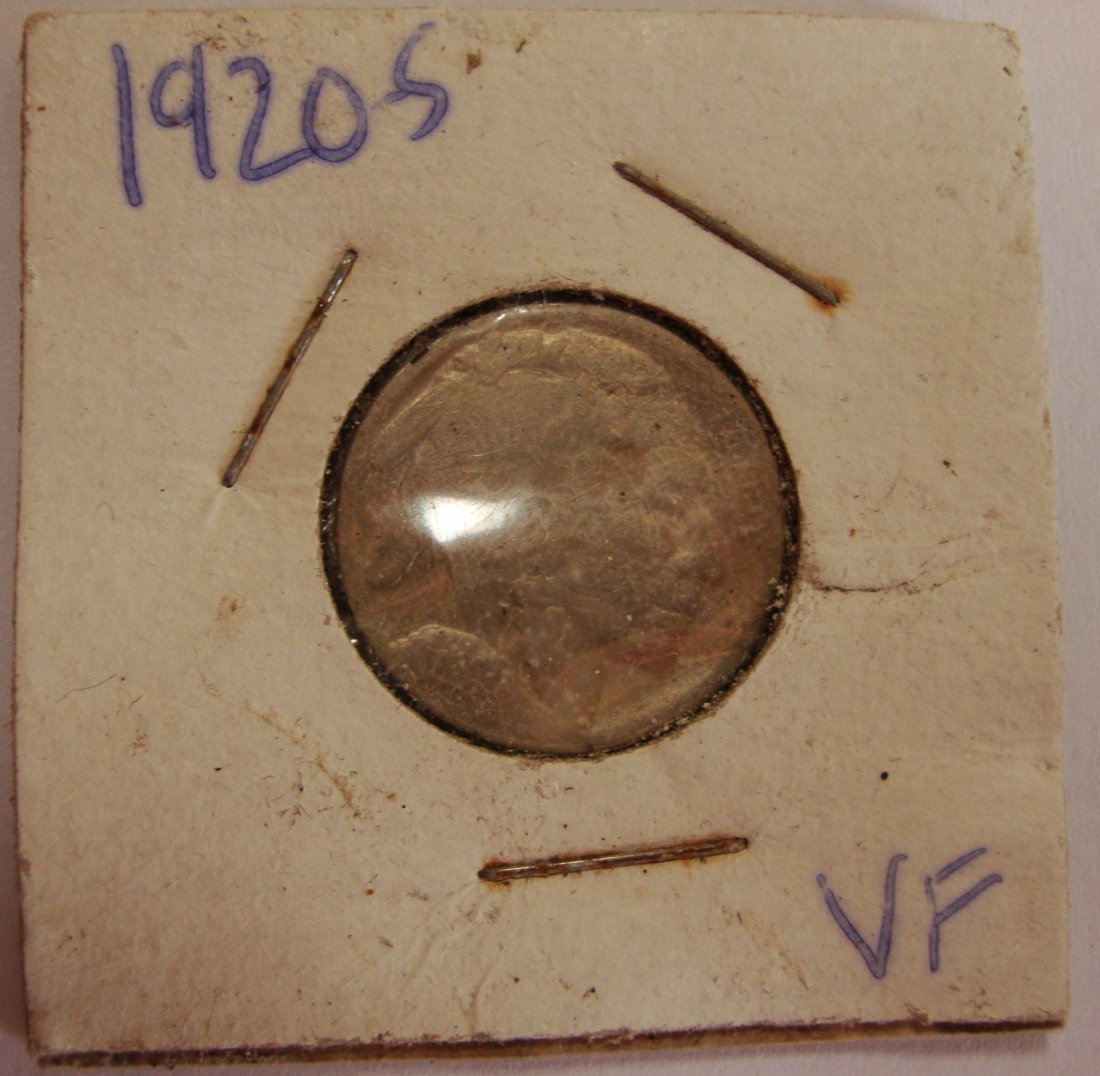 1920 S  Buffalo Nickel 5c VF (1 of 2)