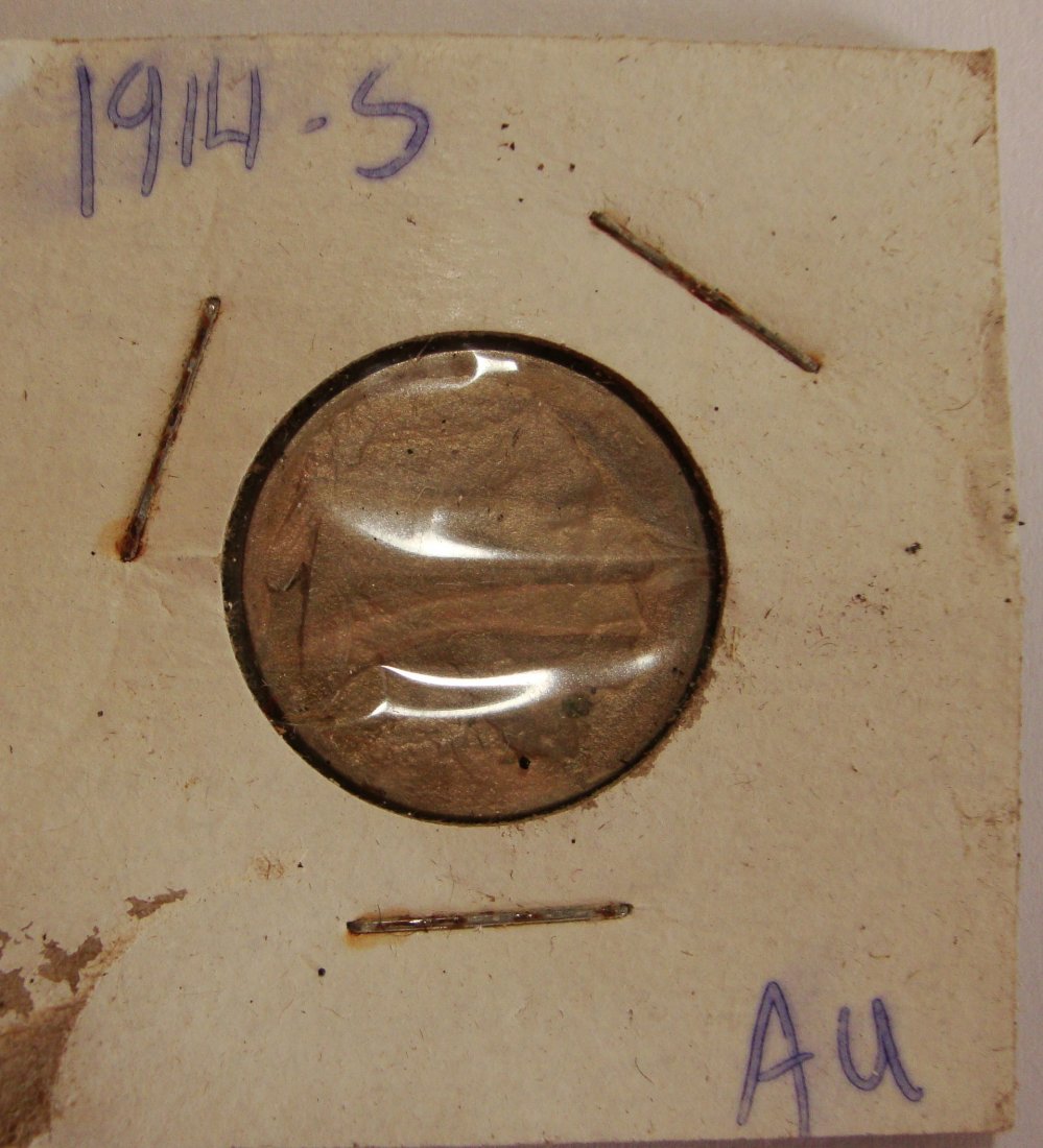 1914 S Buffalo Nickel AU Details (1 of 2)