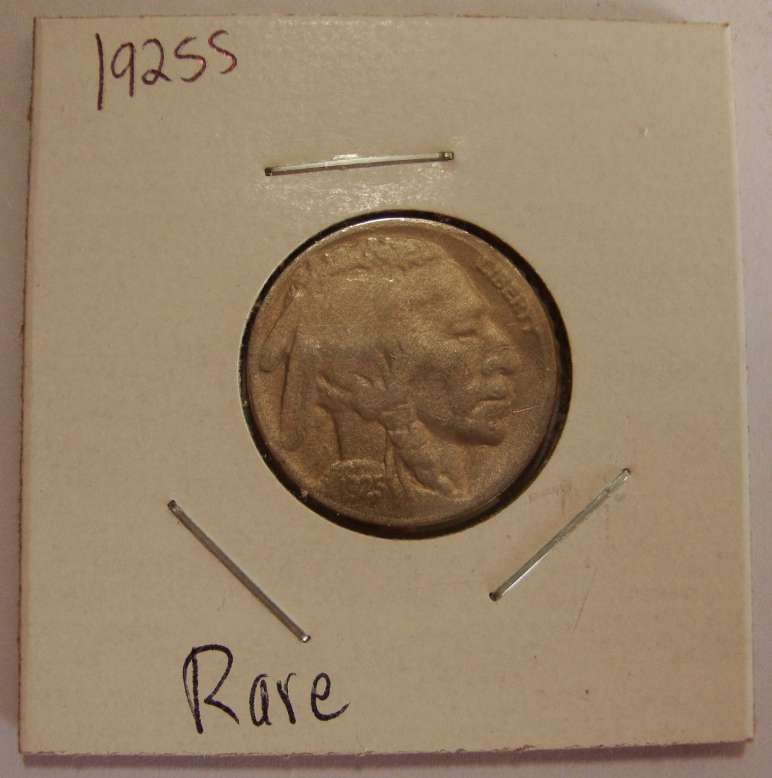 1925 S  Buffalo Nickel 5c Rare Date (1 of 2)