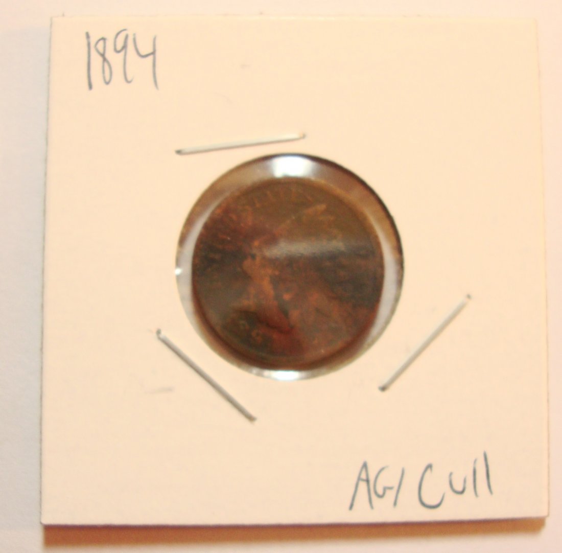 1894 Indian Head Cent (1 of 2)