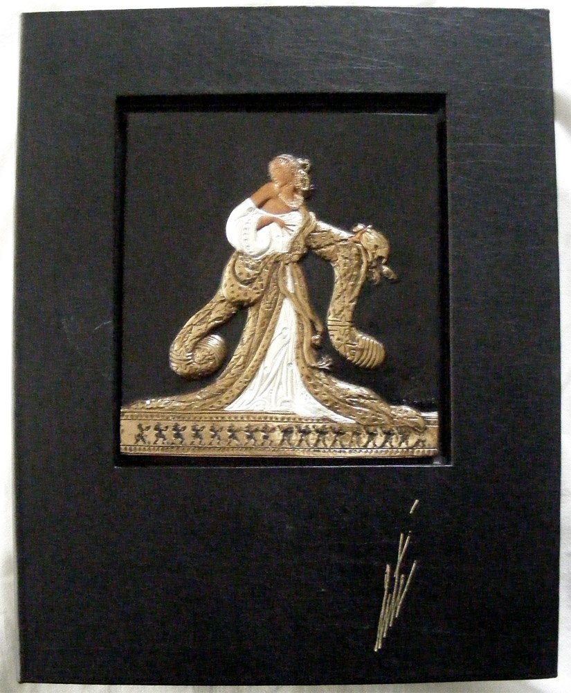 Erte Rigoletto Bronze Bas Relief LE Sculpture and Book (1 of 10)
