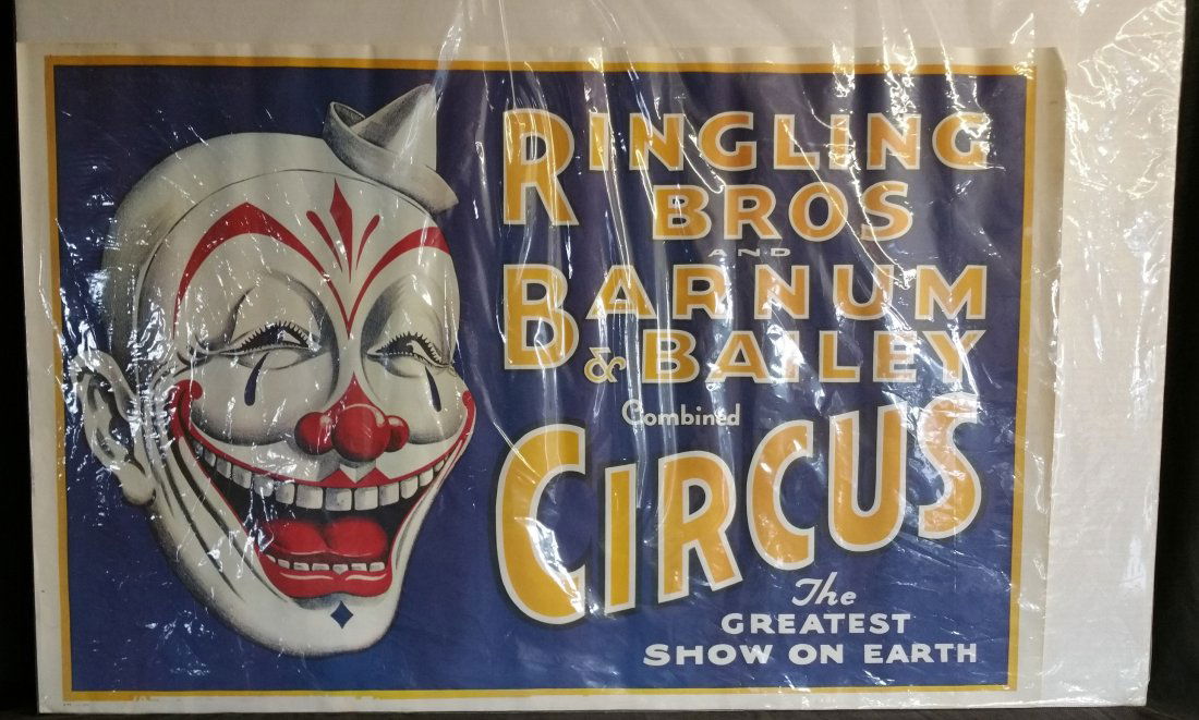 Ringling Bros. and Barnum & Bailey Circus Clown Poster (1 of 2)