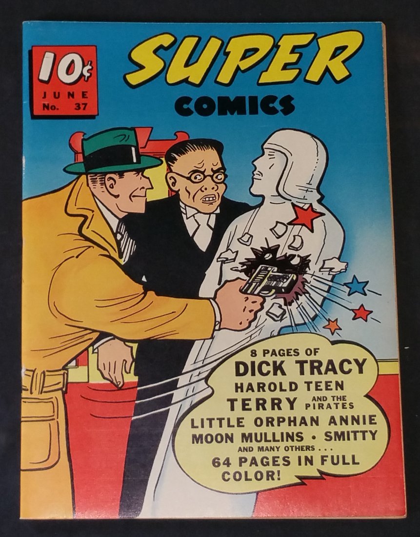 SUPER Comics No. 37 Golden Age Rated 8.5 (VF+) (1 of 1)
