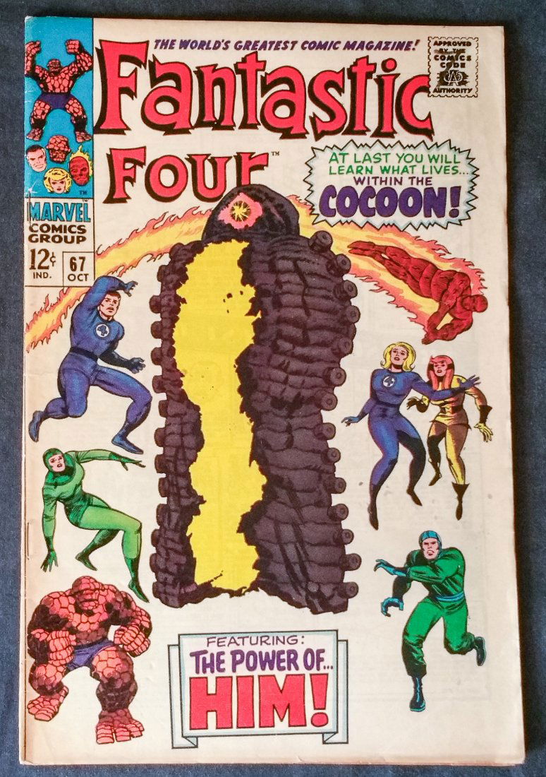 Fantastic Four Vol. 1 No.67 Marvel Oct. 1967 (1 of 1)