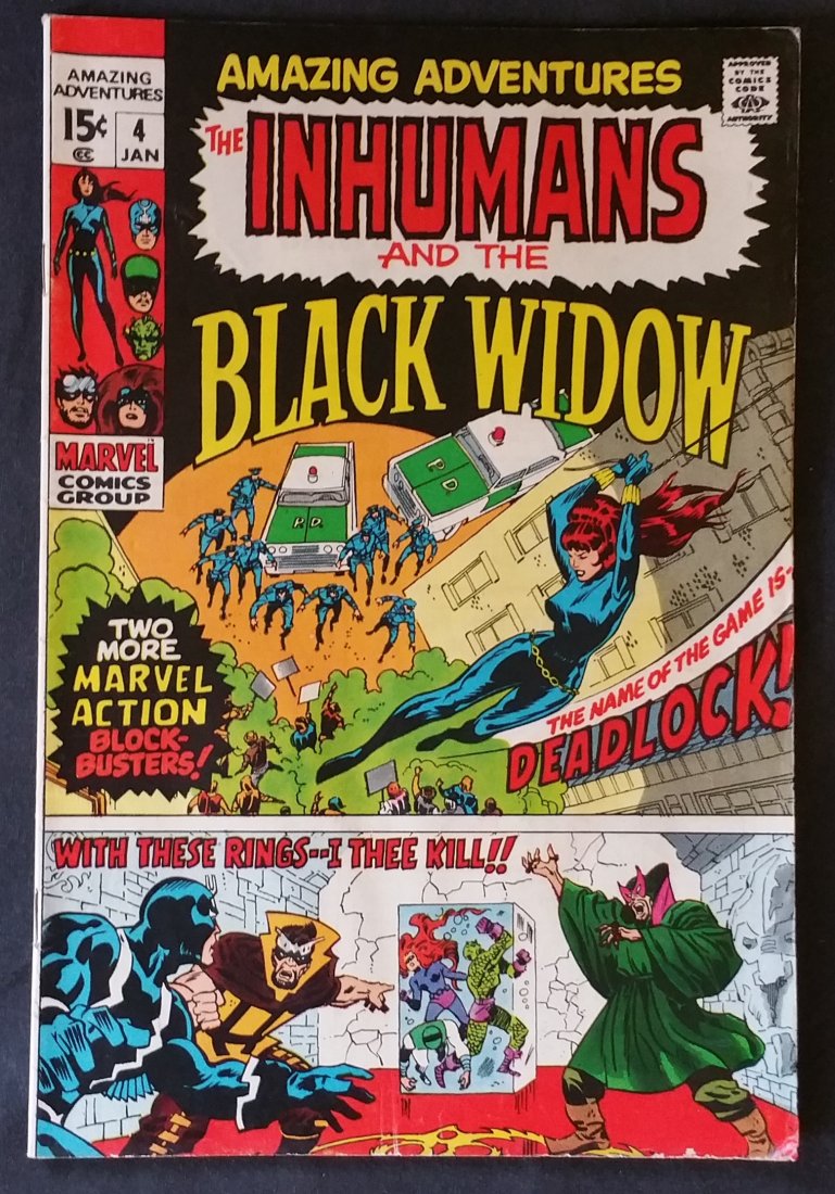 Marvel Amazing Adventures : The Inhumans and the Black (1 of 1)