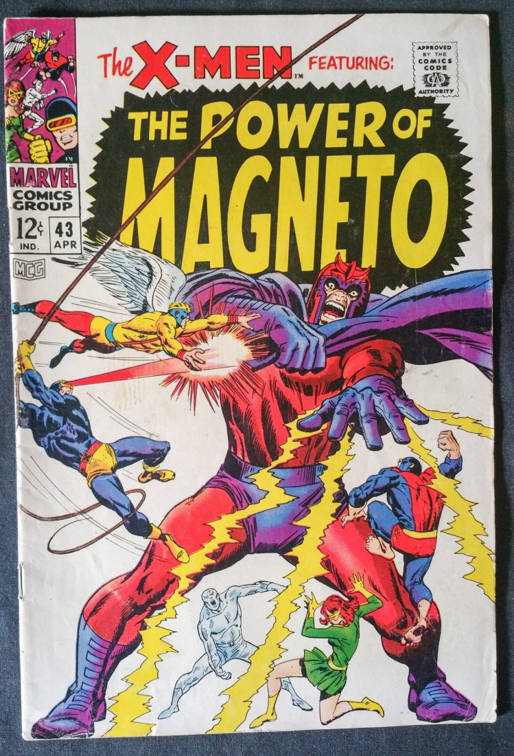 The X-MEN No.43 APR 1968 Rated  7.5 ( VF-) (1 of 1)